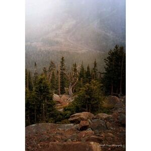 Colorado Rocky Mountains Photography Print – Landscape Wall Art Size 11x14